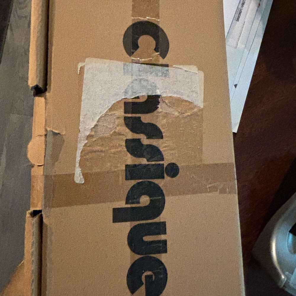 Classique Brown Box Sand heels with back strap